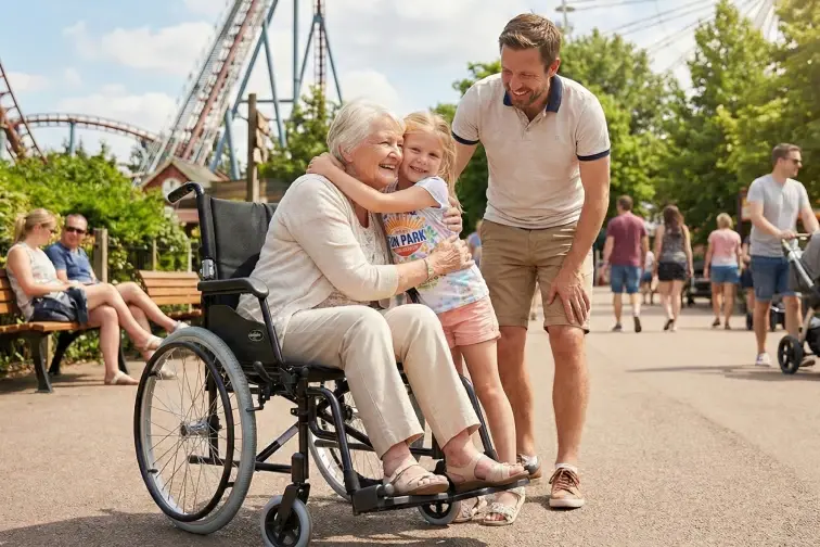 Comfort that keeps you  moving Cloud of Goods wheelchair rentals